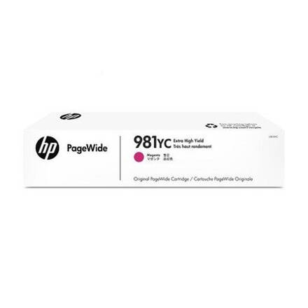 Originálna atramentová kazeta HP (No.981YC/magenta), purpurová