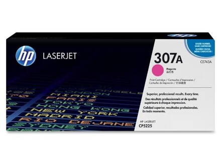 HP originálna tonerová náplň CE743A, 7300 listov, purpurová