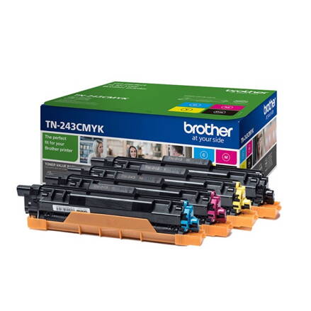 Brother originál toner TN243CMYK, CMYK, 1000str., Brother DCP-L3500, MFC-L3730, MFC-L3740, MFC-L3750, O