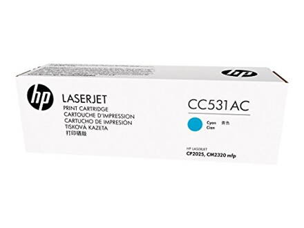 HP originálna tonerová náplň CC531A, 2800 listov, azurová
