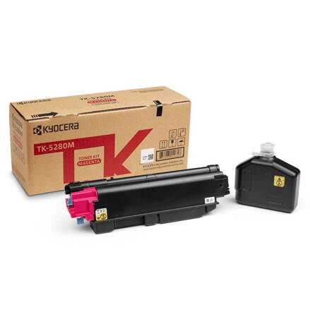 Kyocera originál toner TK-5280M, magenta, 11000str., 1T02TWBNL0, Kyocera ECOSYS M6235cidn, O, purpurová