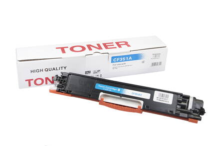 HP kompatibilná tonerová náplň CE311A / CF351A, 4369B002,  CRG729, 1000 listov, azurová