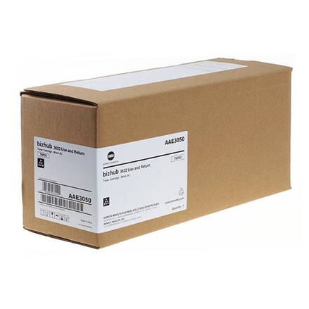 Konica Minolta originál toner AAE3050, black, 15000str., TNP-60, return, Konica Minolta bizhub 3622, O, čierna