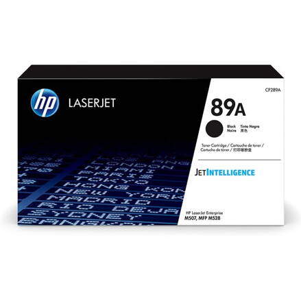 HP originál toner CF289A, black, 5000str., HP 89A, HP LJ Enterprise M507, MFP M528, Managed E50145dn, O, čierna