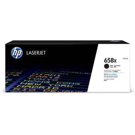 HP originál toner W2000X, black, 33000str., HP 658X, high capacity, HP Color LaserJet Enterprise M751 Series, O, čierna
