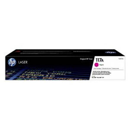 HP originál toner W2073A, magenta, 700str., HP 117A, HP Color Laser 150, MFP 178, MFP 179, O, purpurová