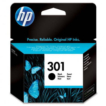 HP originál ink CH561EE, HP 301, black, blister, 190str., HP HP Deskjet 1000, 1050, 2050, 3000, 3050, čierna