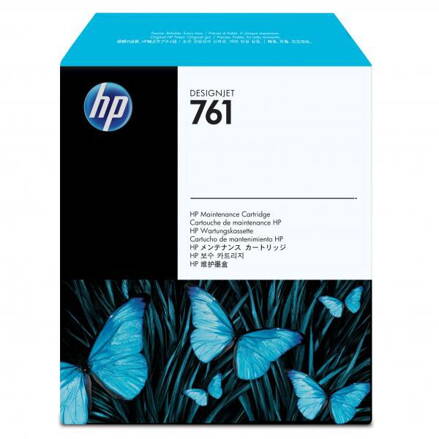 HP originál maintenance cartridge CH649A, HP 761, na čistenie tlačových hláv, HP Designjet T7100