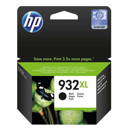 HP originál ink CN053AE, HP 932XL, black, 1000str., HP Officejet 6100, 6600, 6700, 7110, 7610, 7510, čierna