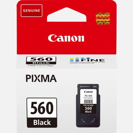 Canon originál ink PG-560, black, 180str., 3713C001, Canon Pixma TS5350, čierna