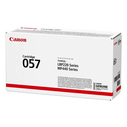 Canon originál toner 057, black, 3100str., 3009C002, Canon LBP228, LBP226, LBP223, MF449, MF446, MF445, MF443, O, čierna