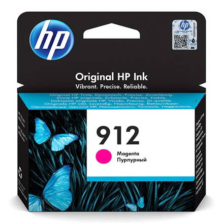 HP originál ink 3YL78AE#301, HP 912, magenta, blister, 315str., high capacity, HP Officejet 8012, 8013, 8014, 8015 OJ Pro 8020, purpurová