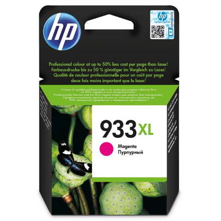 HP originál ink CN055AE, HP 933XL, magenta, blister, HP Officejet 6100, 6600, 6700, 7110, 7610, 7510, purpurová