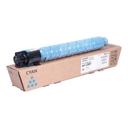 Ricoh originál toner 842208, cyan, 8000str., 842212, Ricoh Aficio MP C407, O, azurová