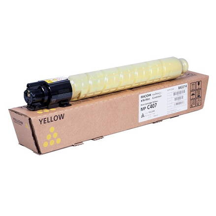 Ricoh originál toner 842210, yellow, 8000str., 842214, Ricoh Aficio MP C407, O, žltá
