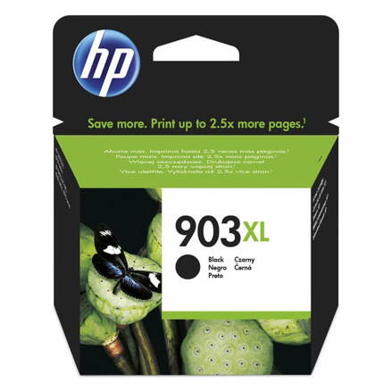 HP originál ink T6M15AE, HP 903XL, black, 825str., 21.5ml, high capacity, HP Officejet 6962,Pro 6960,6961,6963,6964,6965,6966, čierna