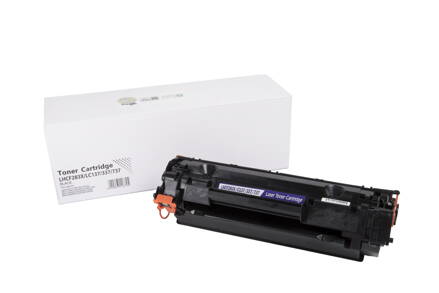 HP kompatibilná tonerová náplň CF283X, 9435B002,  CRG737, 2200 listov (Carton Orink white box), čierna