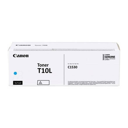 Canon originál toner T10L, cyan, 5000str., 4804C001, Canon iR 1538iF, 1533iF, i-SENSYS X C1538P, X C1533P, O, azurová