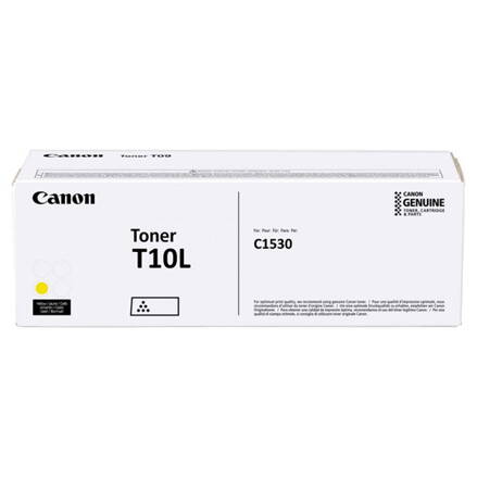 Canon originál toner T10L, yellow, 5000str., 4802C001, Canon iR 1538iF, 1533iF, i-SENSYS X C1538P, X C1533P, O, žltá