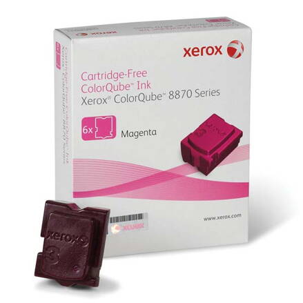 Xerox originál ink 108R00955, magenta, 17300str., západná Európa, Xerox ColorQube 8870, 8880, purpurová
