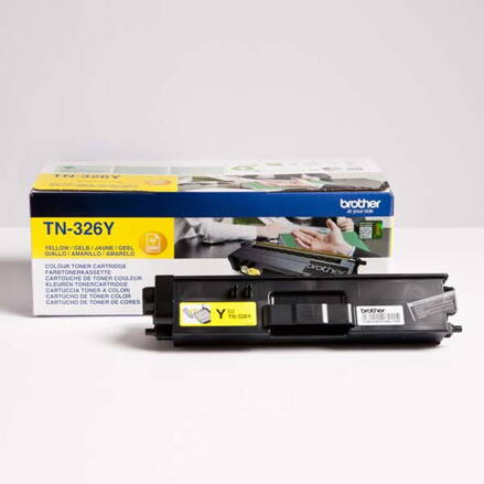 Brother originál toner TN-326Y, yellow, 3500str., Brother HL-L8350CDW, DCP-L8400CDN, O, žltá