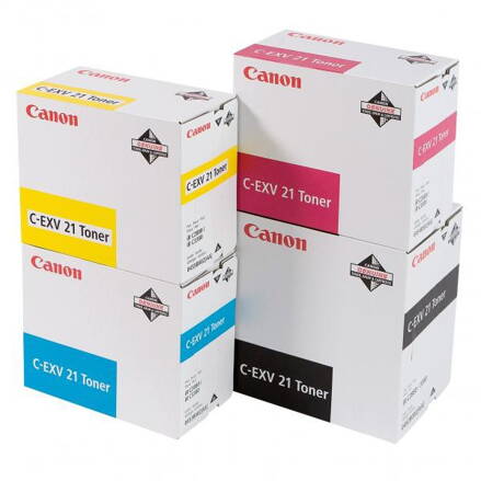 Canon originál toner CEXV21, cyan, 14000str., 0453B002, Canon iR-C2880, 3380, 3880, 260g, O, azurová