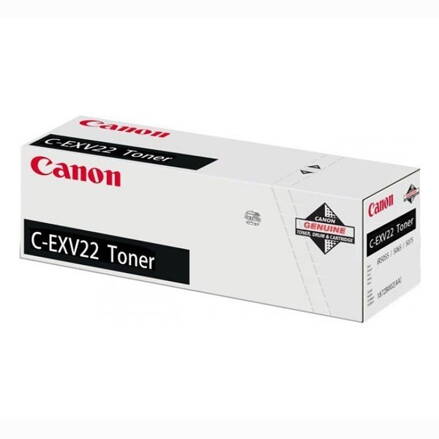 Canon originál toner CEXV22, black, 48000str., 1872B002, Canon iR-5055, 5065, 5075, O, čierna