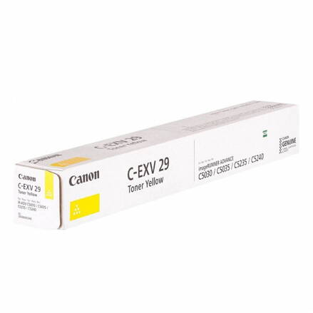 Canon originál toner CEXV29, yellow, 27000str., 2802B002, Canon iR-C5030, 5035, O, žltá