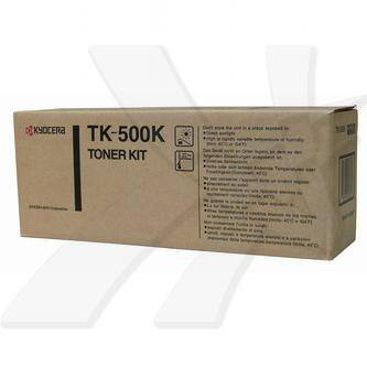 Kyocera originál toner TK500K, black, 8000str., 370PD0KW, Kyocera FS-C5016N, O, čierna