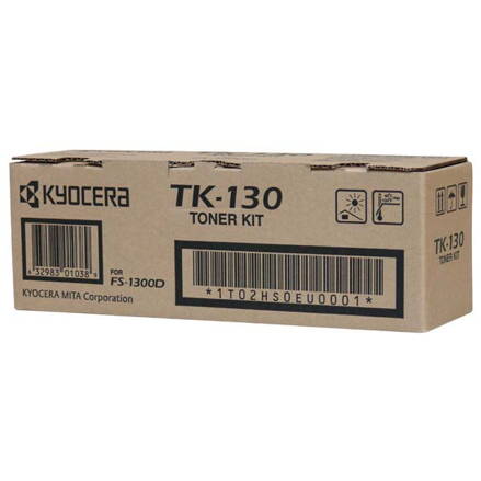 Kyocera originál toner TK130, black, 7200str., 1T02HS0EU0, 1T02HS0EUC, Kyocera FS-1300D, 1300N, 1350DN, 1028MFP, 1128MFP, O, čierna