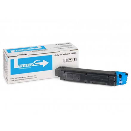 Kyocera originál toner TK-5150C, cyan, 10000str., 1T02NSCNL0, Kyocera ECOSYS M6035cidn, ECOSYS M6530cidn, ECOSYS P6035cd, O, azurová