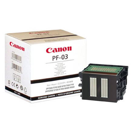 Canon originál tlačová hlava PF03, 2251B001, predtým PF01, Canon iPF5xxx, 6xxx, 7xxx, 8xxx, 9000, červená