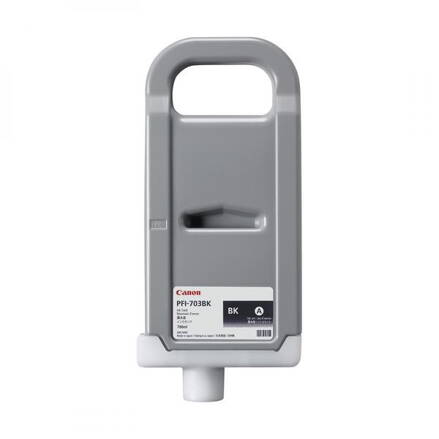 Canon originál ink PFI703BK, black, 700ml, 2963B001, Canon iPF-810, 820, čierna