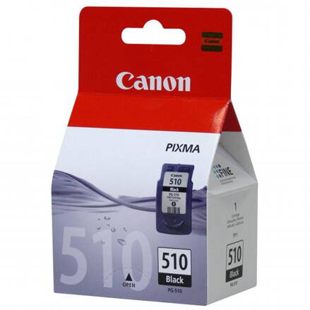 Canon originál ink PG510BK, black, 220str., 9ml, 2970B001, Canon MP240, 258, 260, 270, 480, čierna