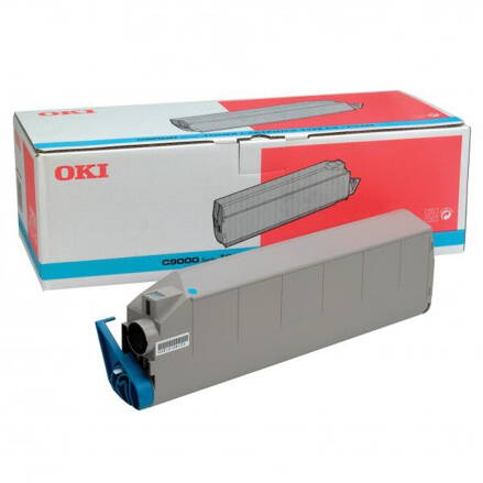 OKI originál toner 41515211, cyan, 15000str., OKI C9000, 9200n, dn, 9400, TYP C3, O, azurová