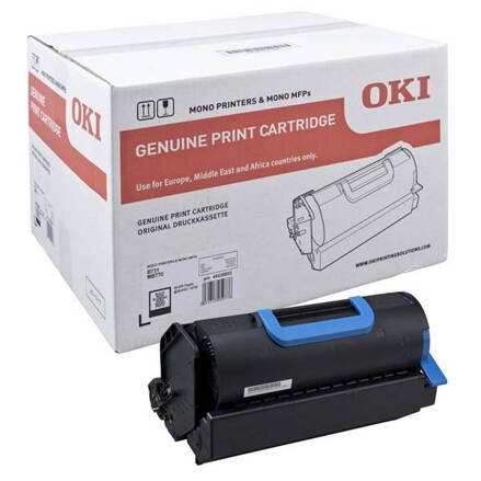 OKI originál toner 45439002, black, 36000str., OKI MB770, B731, O, čierna
