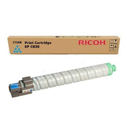 Ricoh originál toner 821124, 821188, cyan, 27000str., Ricoh SPC 830,SPC 831, O, azurová