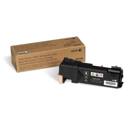 Xerox originál toner 106R01604, black, 3000str., Xerox Phaser 6500, 6505, O, čierna