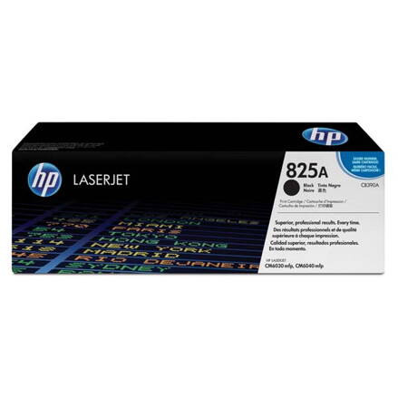 HP originál toner CB390A, black, 19500str., HP 825A, HP Color LaserJet CM6030, 6040, Enterprise M602, O, čierna