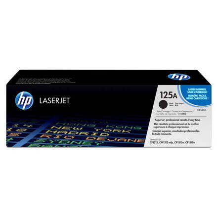 HP originál toner CB540A, black, 2200str., HP 125A, HP Color LaserJet CP1215, 1515, 1518, O, čierna