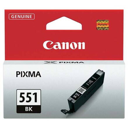 Canon originál ink CLI551BK, black, 7ml, 6508B001, Canon PIXMA iP7250, MG5450, MG6350, MG7550, čierna