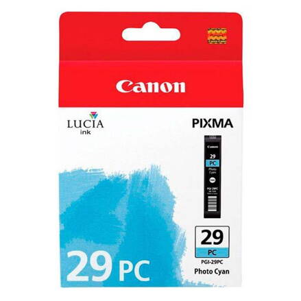 Canon originál ink PGI29PC, photo cyan, 4876B001, Canon PIXMA Pro 1, photo cyan