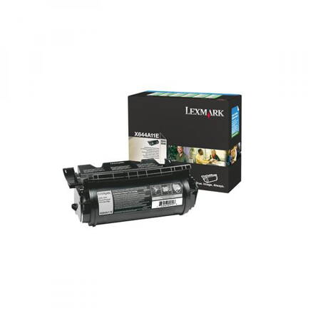 Lexmark originál toner X644A11E, black, 10000str., return, Lexmark X830, X832e, O, čierna