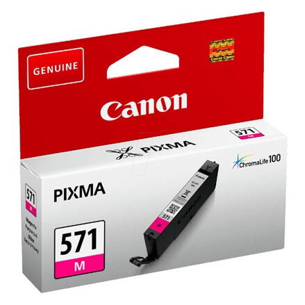 Canon originál ink 0387C001, magenta, 306str., 7ml, 1ks, Canon PIXMA MG5750, MG5751, MG5752, MG5753, MG6851, MG68, purpurová