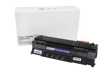 HP kompatibilná tonerová náplň Q5949A / Q7553A, 0266B002,  1975B002,  CRG708,  CRG715, 3000 listov (Orink white box), čierna