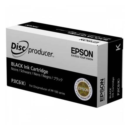 Epson originál ink C13S020452, black, PJIC6, Epson PP-100, čierna