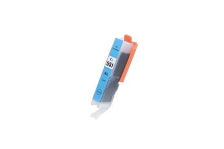 Canon kompatibilná atramentová náplň 6444B001, CLI551C XL, 12ml (Orink bulk), azurová
