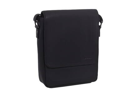 Pánske kožené crossbody černá nappa 250909