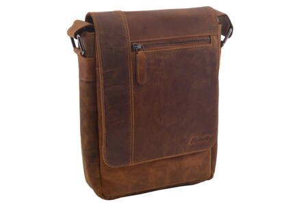 Pánska crossbody taška camel 250908