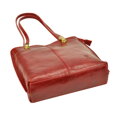Kožená shopper kabelka